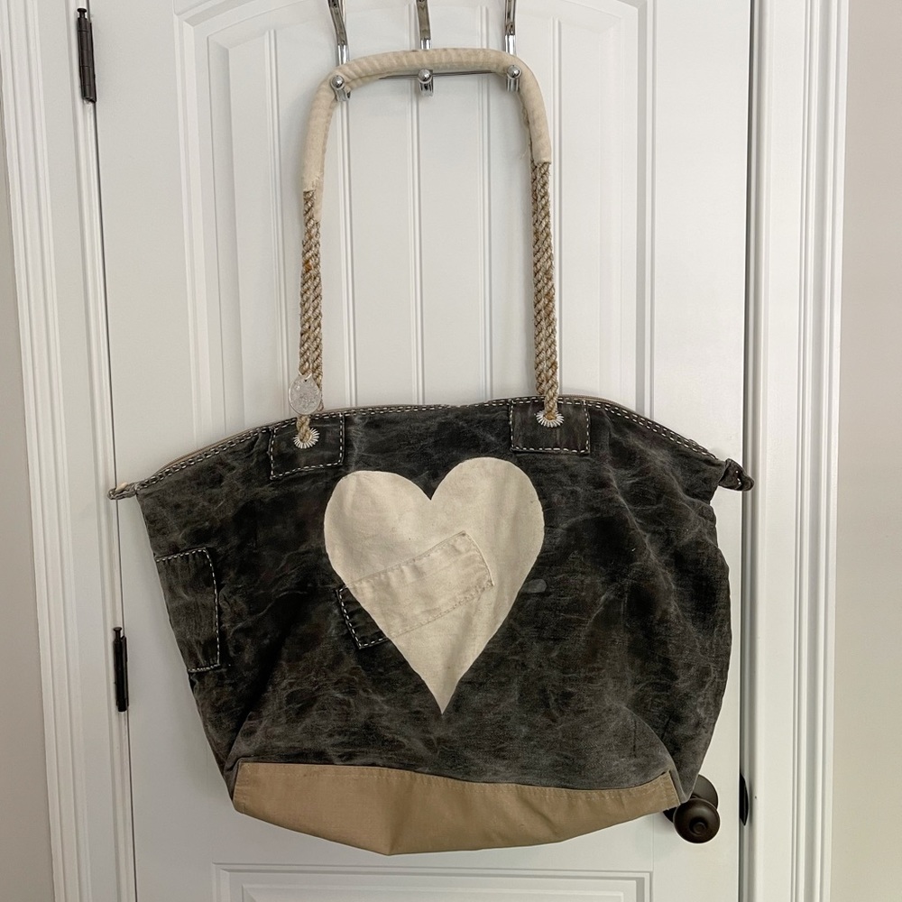 Ali Lamu Sail Cloth Weekend Bag